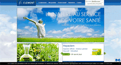 Desktop Screenshot of clement-sante.com
